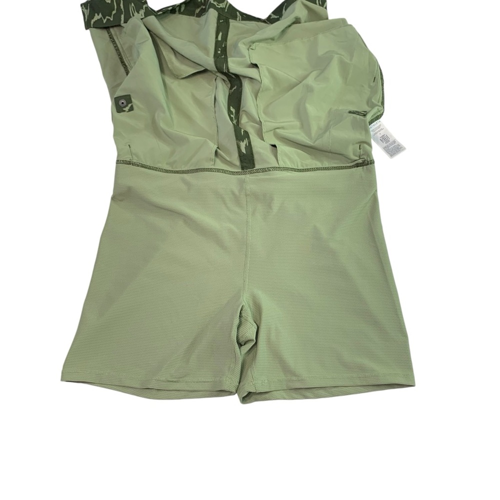ATHLETA Green Camo 4 Pocket Skort Sz 12 - Picture 6 of 8